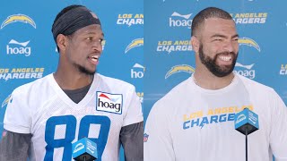 Donald Parham \& Kyle Van Noy On 2022 OTAs | LA Chargers