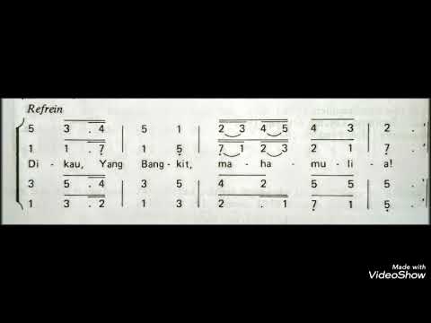 KJ 194. Dikau Yang Bangkit Mahamulia (Sopran) playlist link dideskripsi 👇👇👇 Untuk setiap Suara 