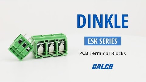 DINKLE ESK Series PCB Terminal Blocks