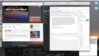 Embed content on blog using HTML snippets
