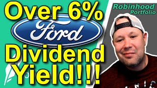 Over 6% Dividend Yield with FORD stock!! | Ford Motor Company (F) | Dividend Stocks