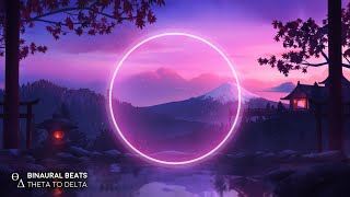 DEEPLY RELAXING [Theta to Delta] Insomnia Healing - Sleep Music with Binaural Beats screenshot 2