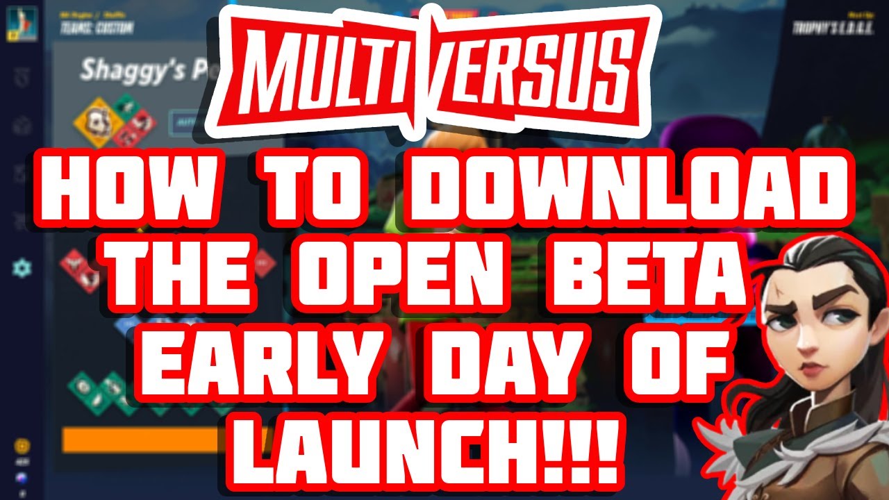 MultiVersus How To Download The Open Beta Update Early Day Of Launch! (With Proof From Alpha Test)