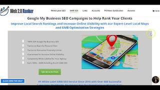Google my business seo and optimization campaigns are completely
redesigned for 2017 with new options local map 3 pack ranking
https://web20ranker.co...
