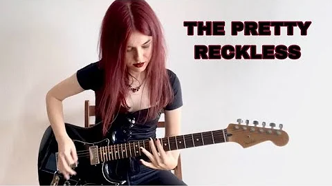 the pretty reckless - make me wanna die I guitar cover