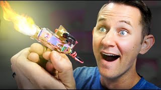 Today I unbox products that we found on eBay.com, including a REAL handheld flamethrower! Join me as I put these weird and ...