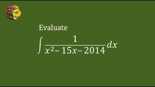 2014 MIT Integration Bee, qualifying test problem # 12 (Mis-1040)