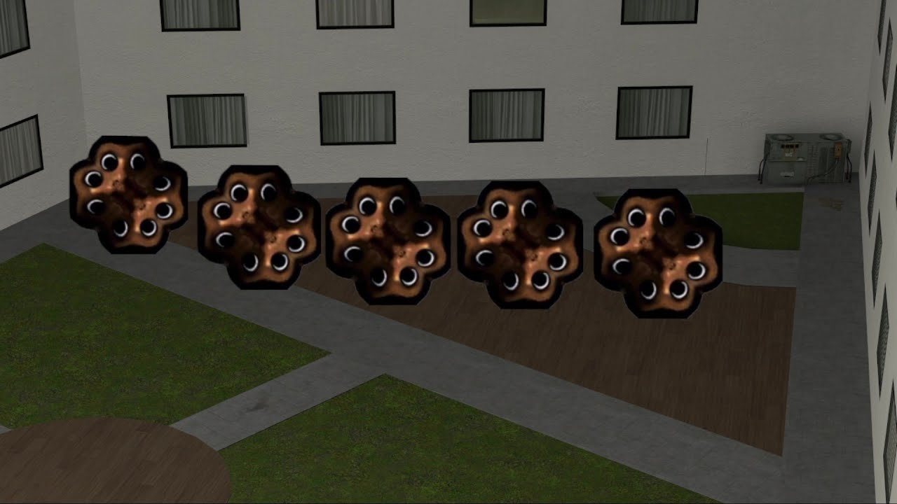 Haunted hotel with nextbot obunga in disguise