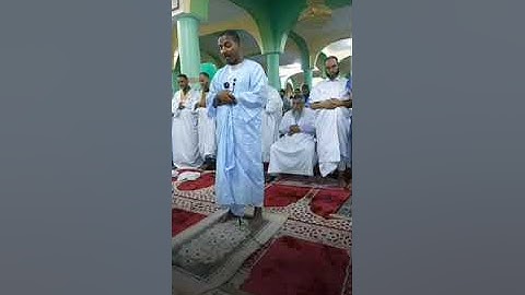 القارئ محمد ختار من مسجد عبدالله بن ياسين