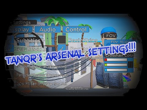 ARSENAL BUT IM USING TANQR"S SETTINGS