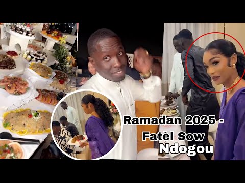 Ramadan 2025 : Ndogou Fatèl sow Cherie Ngaaka blidè 😍…..