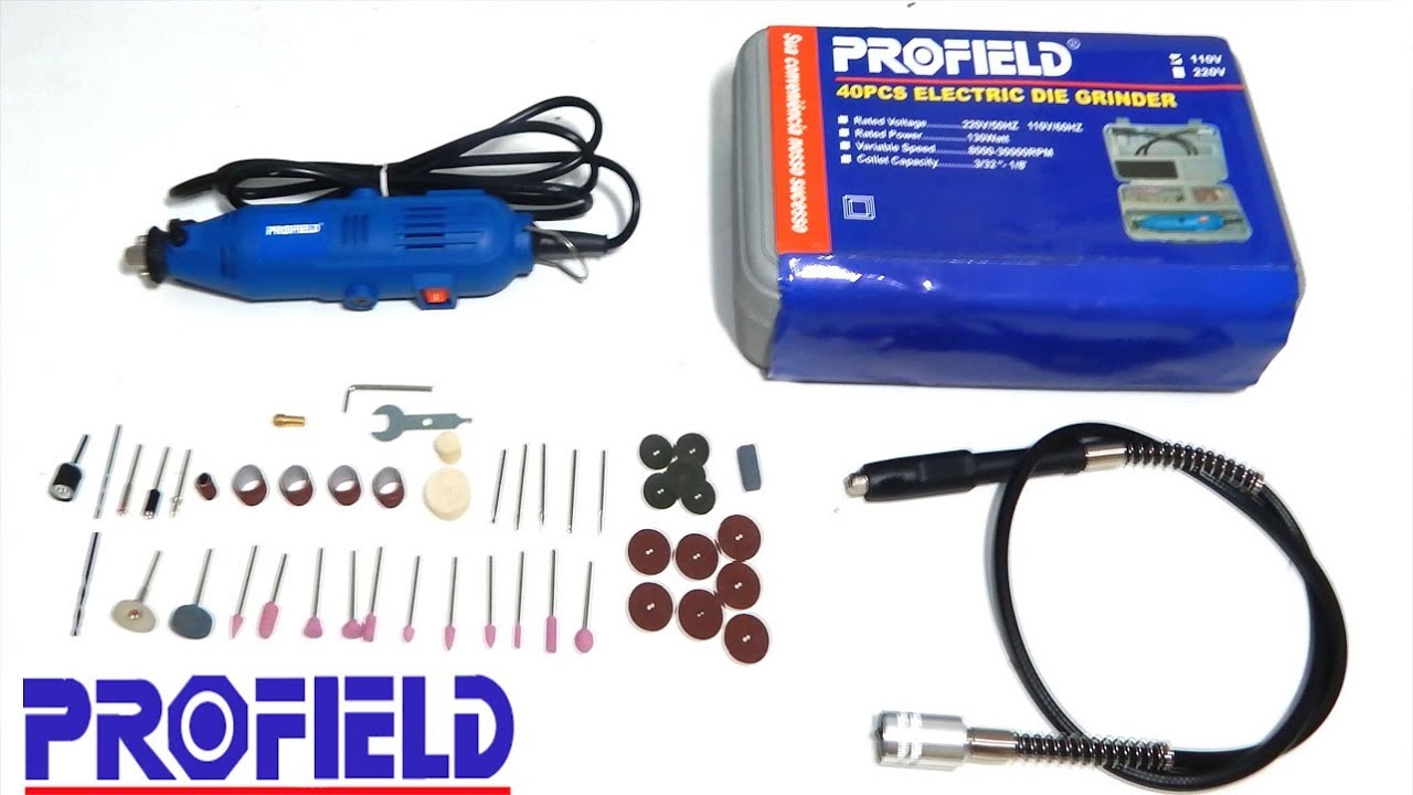 Micro Retifica Profield 130W YouTube