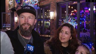 San Diegans celebrate a rainy New Year s Eve in the Gaslamp Quarter