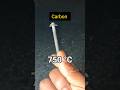 High Amp Transformer with Battery Carbon ⚡ | 750°C Heat Test | DIY Power Experiment #shorts