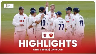 🏅 KENT BOWLED OUT IN TWO SESSIONS! | Kent v Essex Day 4 Highlights