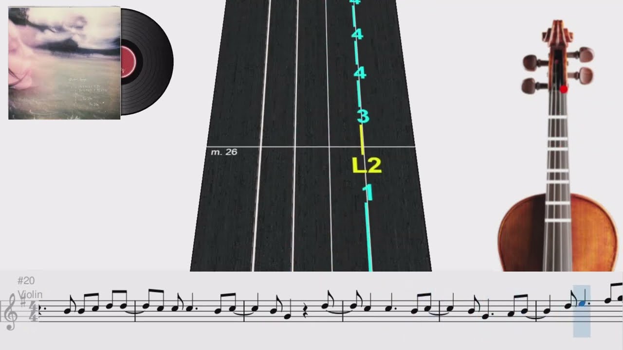 Billie Eilish The 30th (Violin 🎻 TAB/Tutorial) [PARTITURA PDF + MP3