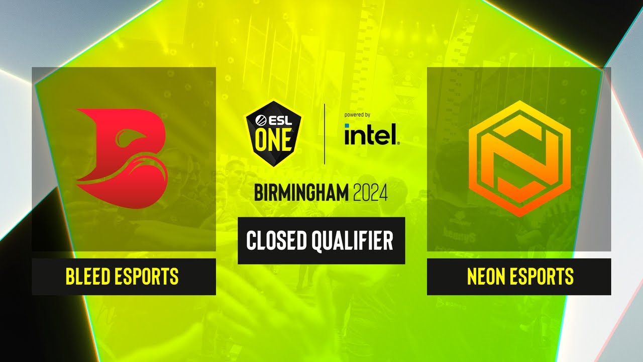 Dota2 - Bleed Esports vs Neon Esports - Game 1 - ESL One Birmingham 2024 - CQ - SEA