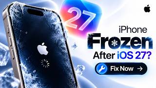 iPhone Frozen or Stuck After iOS 27 Fix It Fast !