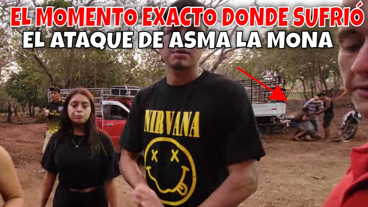 La Mona le sacó un buen susto a la plaga después de haber sufrido un ataque de asma. Parte  20