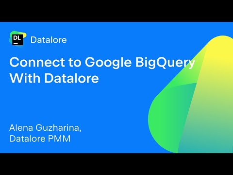 How To Connect Your Jupyter Notebook to Google BigQuery in Datalore