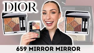 DIOR FALL 2022: MIRROR MIRROR PALETTE 🍂🍃| review, swatches, eyeshadow application, comparisons screenshot 1