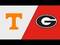 Tennessee vs Georgia Live  2020 College Football Week 6 ...