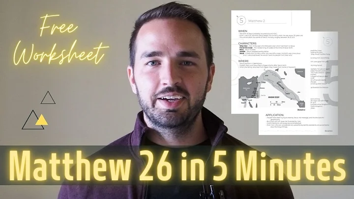 What is Matthew 26 in the Bible? (2023)