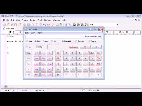 Beginner PHP Tutorial   185   Throwing an Exception ‏ #PHPTutorial #WebDevelopment #LearnPHP