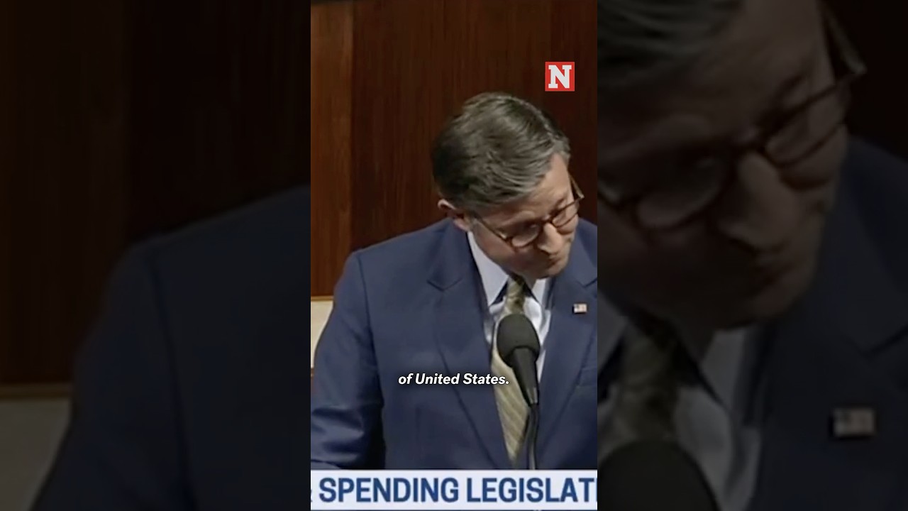 Mike Johnson Draws Laughter Praising Trump