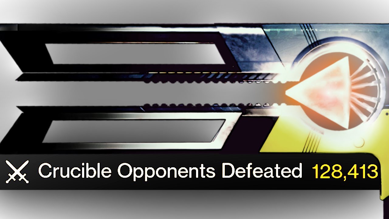 I have WAY TOO MANY crucible defeats on this gun!