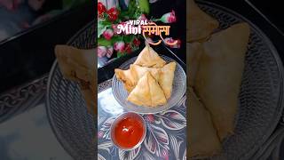 Mini samosha ❤️#samosa #ytshorts #shorts #recipe #potato #snacks #viral #fyp