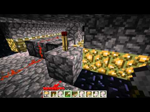 Minecraft piston light switch 1.7.3