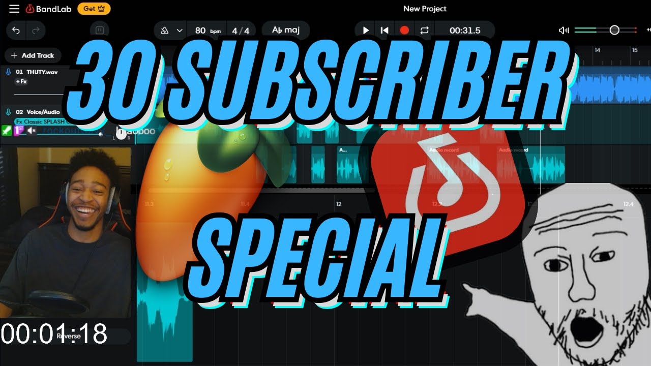 Insub Song Can you make an ENTIRE song in 30 Minutes?? (sorta) || 30 Sub Special ...