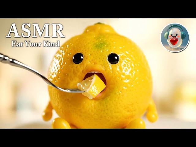 【ASMR】今日は誰にエサをあげる？もぐもぐモンスターの不思議なお食事タイム🍽️🍉｜It's the mysterious mealtime of the Munching Monster! 🍽️🍉