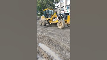 motor greder ✅ area is very dengerous spreading work ✅