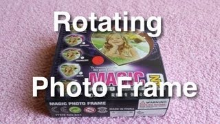 Rotating Photo Frame Love Shaped
