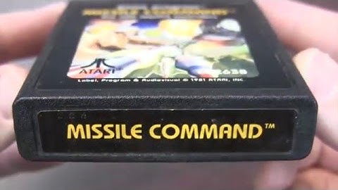 MISSILE COMMAND - Atari 2600 (CGR Collection) #2