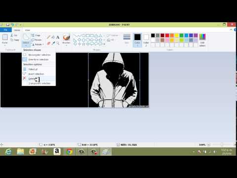 Como poner una imagen Png sobre una JPG en Paint  2017 