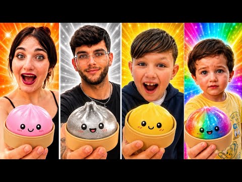 Video COMPRIAMO SOLO COSE DEL COLORE DEL NOSTRO SQUISHY DUMPLING!!