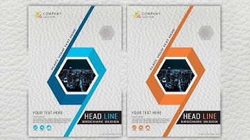 Illustrator Tutorial business brochure design