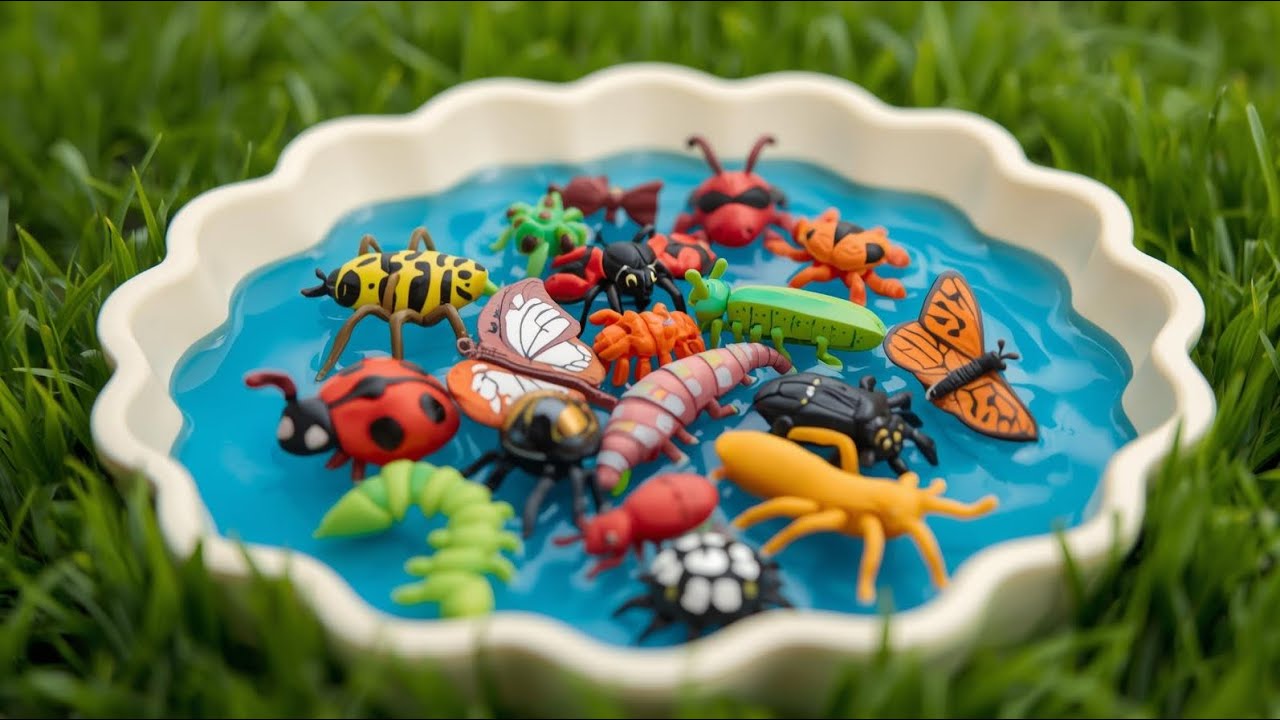 «Сад с бабочками, жуками и трудолюбивыми пчёлами»