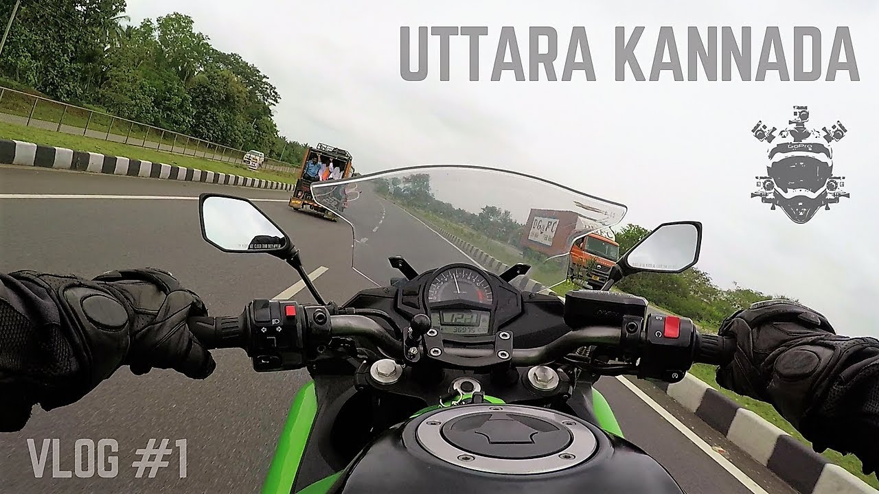 yellapur resort Bangalore to Yellapur - Uttara Kannada Ride - Vlog 1 - Riding Ninja 650 for the first time