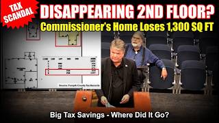 DIsappearing 2nd Floor Gives Forsyth Commissioner Big Tax Savings - Where Did It Go?