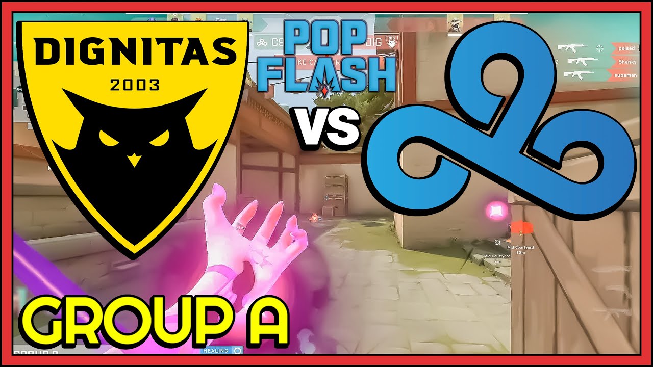 Dignitas vs Cloud9 HIGHLIGHTS (BO3) - POP FLASH - Group A (DAY 2) - VALORANT