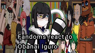 Fandoms react to eachother | Obanai | Full part |