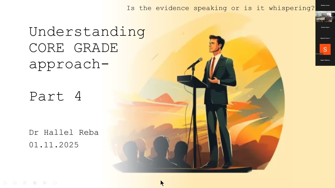 UNDERSTANDING CORE GRADE APPROACH – PART IV _ DR. HALLEL REBA
