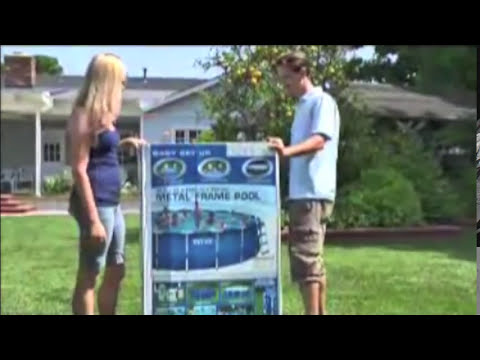 Montage Piscine Intex Metal Frame Ronde Cash Piscines Youtube