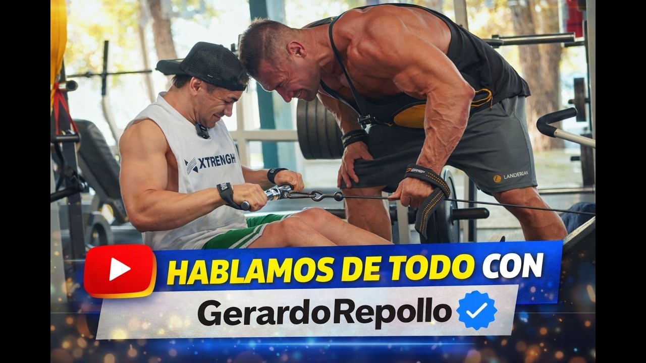 Entrené con Gerardo Repollo y hablamos de TODO (química, historia y sin filtro)