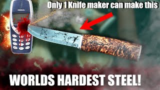 Worlds HARDEST knife... Beating super steels. Roselli RW200L