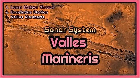 Sonar System - Valles Marineris